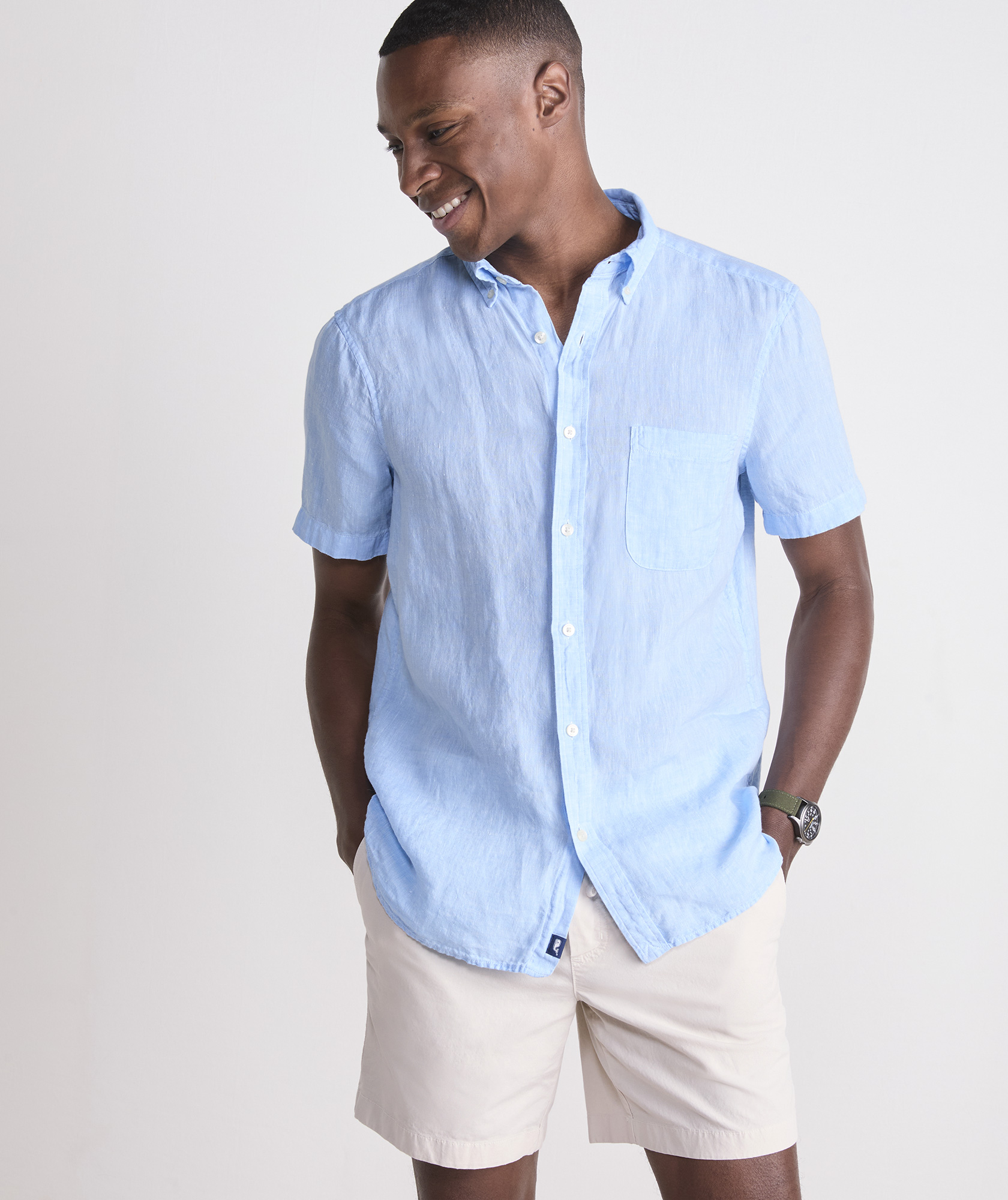 short sleeve button down